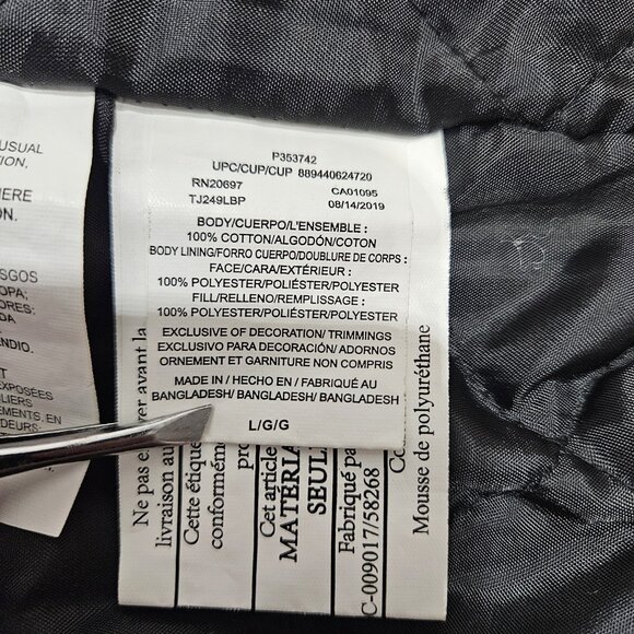 Dickies Jacket Shacket Men Large Blue Plaid Quilt Lined Workwear Flannel Button - Picture 10 of 12